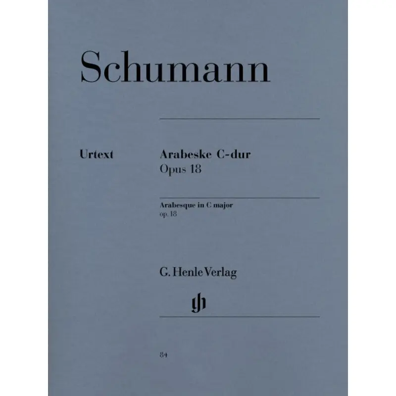 SCHUMANN - ARABESQUE C MAJOR OP 18 URTEXT