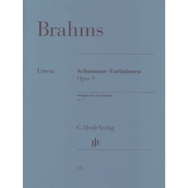 SCHUMANN VARIATIONS OP 9