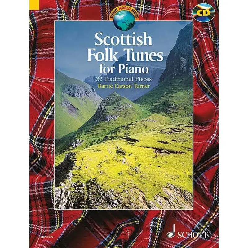 SCOTTISH FOLK TUNES FOR PIANO BK/CD
