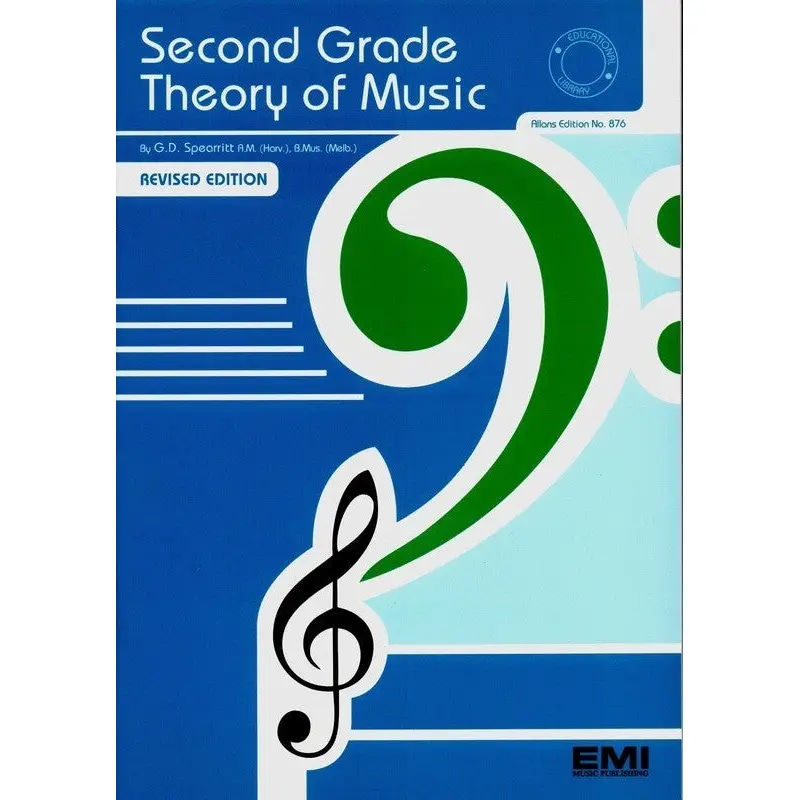 SECOND GRADE THEORY OF MUSIC