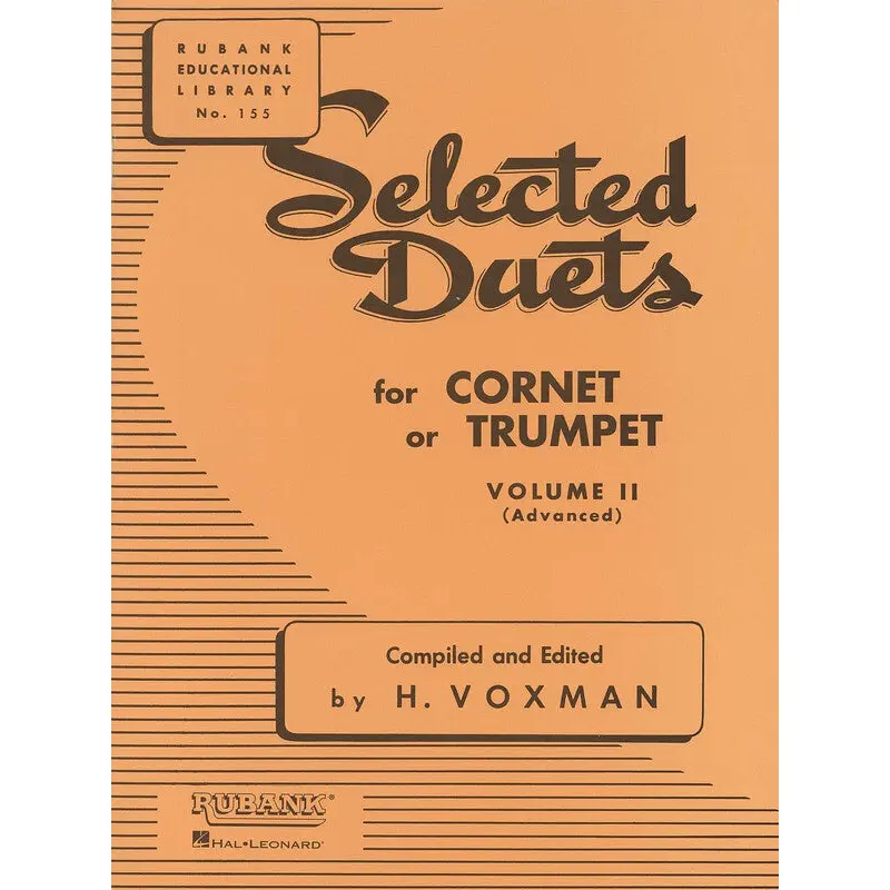 SELECTED DUETS VOL 2 TRUMPET ADVANCED