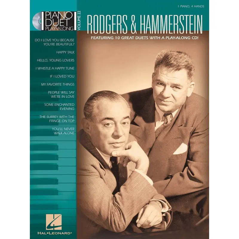RODGERS & HAMMERSTEIN PIANO DUET PLAY ALONG V 22