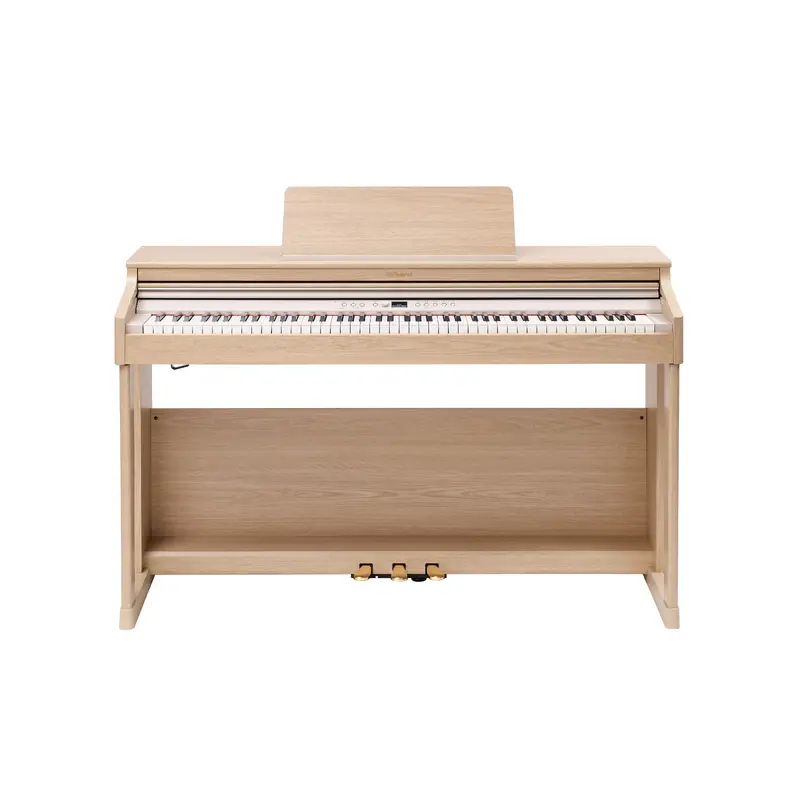 Roland RP701 Piano & Stool LIGHT AMBER OAK