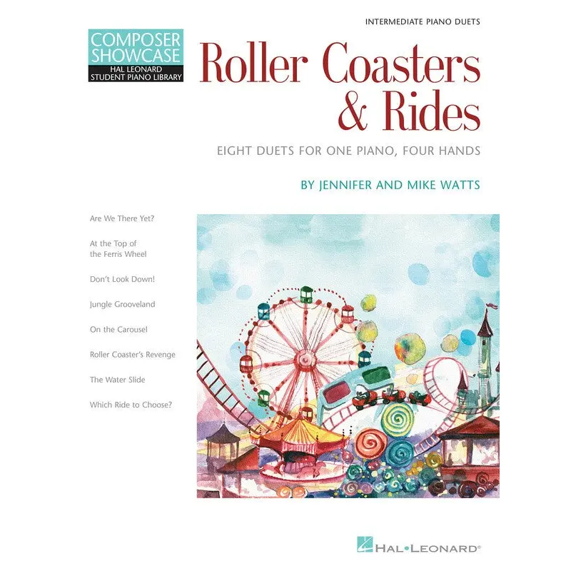 ROLLER COASTERS & RIDES PIANO DUET