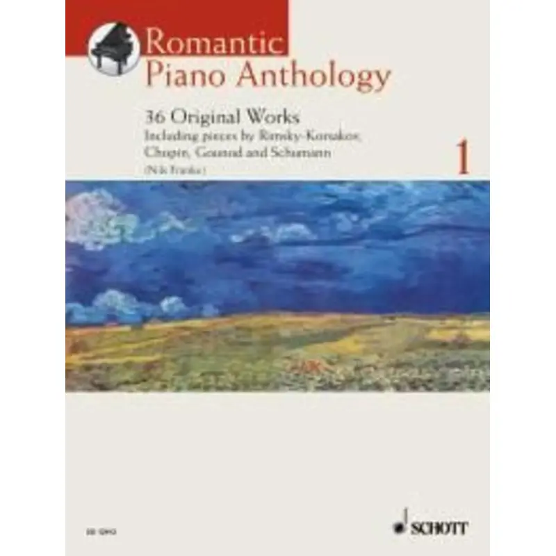 ROMANTIC PIANO ANTHOLOGY BK 1 BK/CD