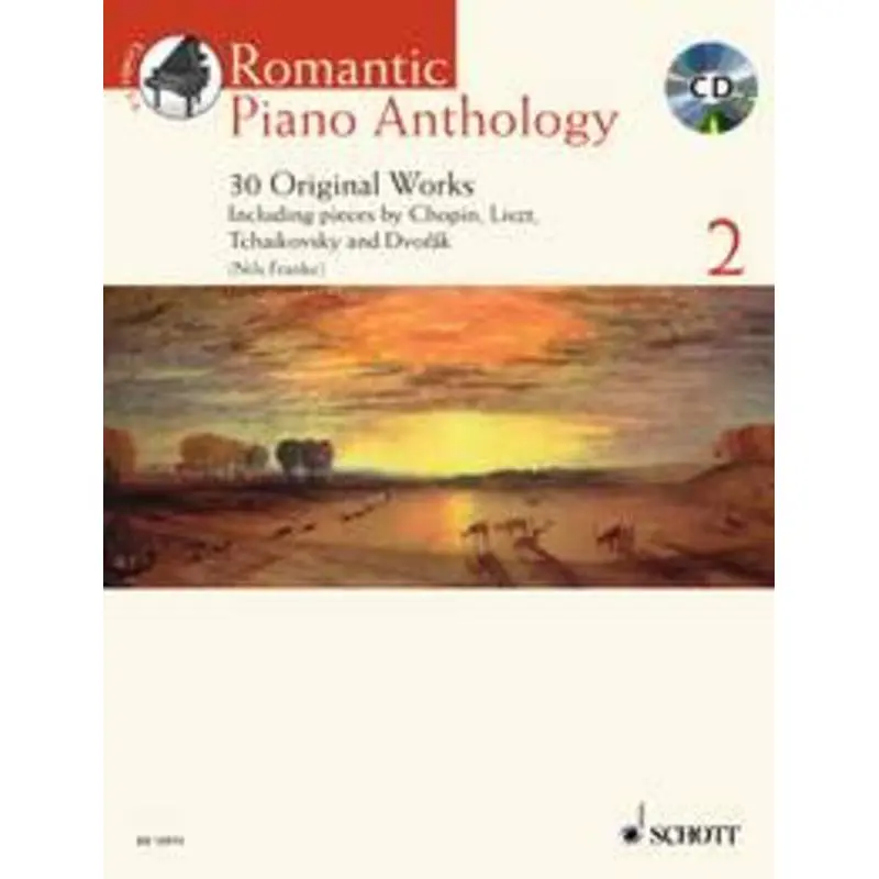 ROMANTIC PIANO ANTHOLOGY BK 2 BK/CD