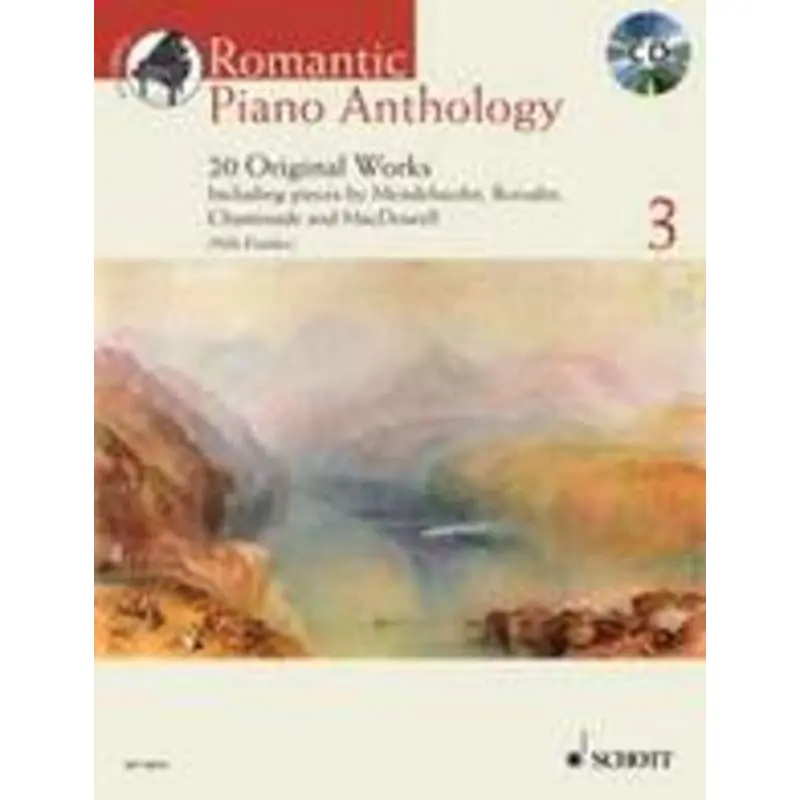 ROMANTIC PIANO ANTHOLOGY BK 3 BK/CD