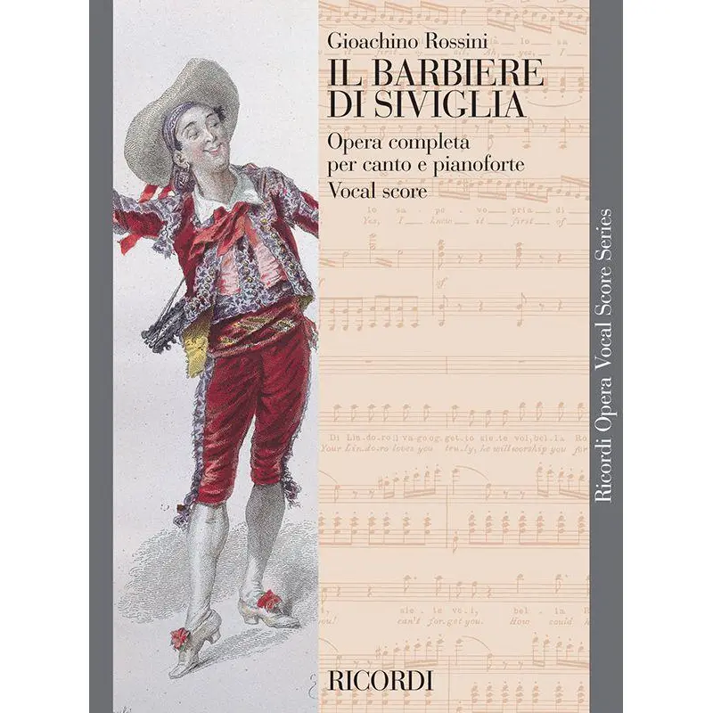 ROSSINI - THE BARBER OF SEVILLE VOCAL SCORE ITALIAN