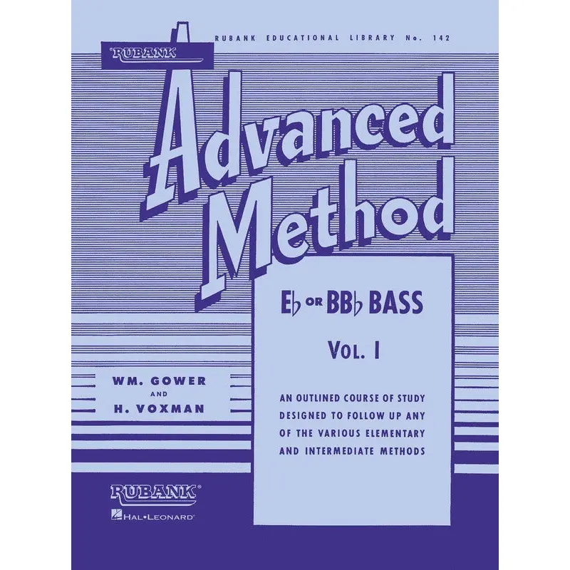 RUBANK ADVANCED METHOD E FLAT/BB FLAT TUBA BC VOL 1