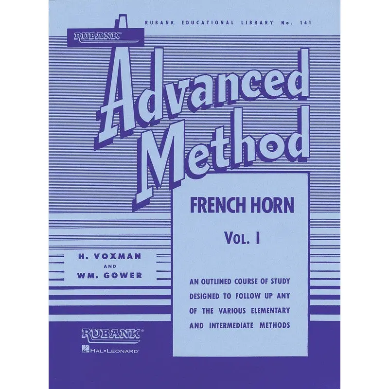 RUBANK ADVANCED METHOD FRENCH HORN VOL 1
