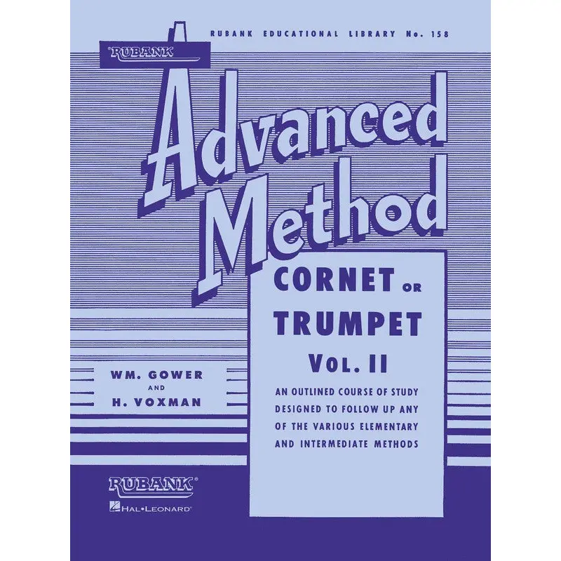 RUBANK ADVANCED METHOD TRUMPET VOL 2