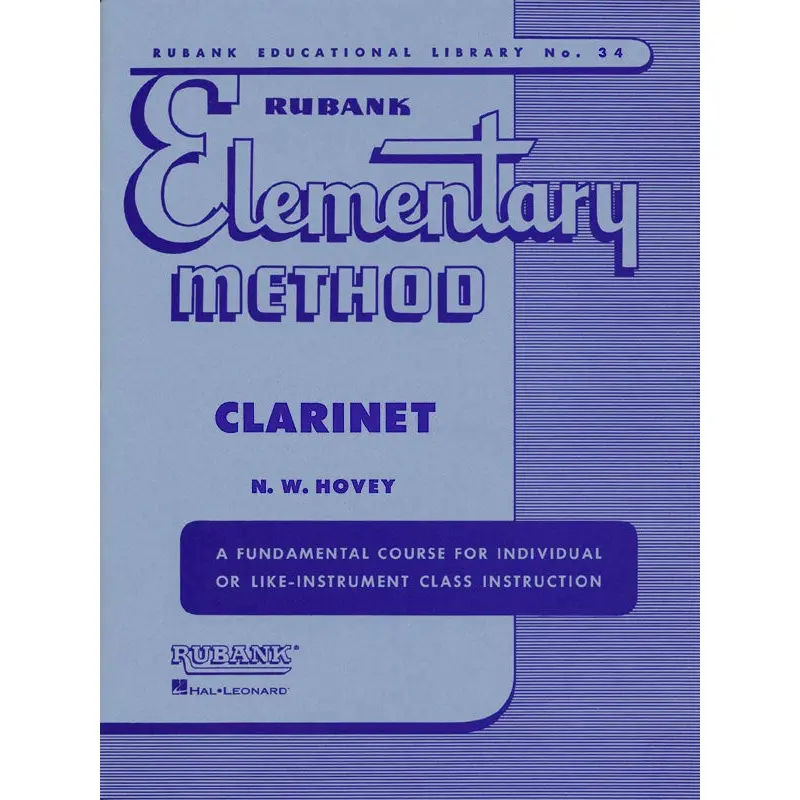 RUBANK ELEMENTARY METHOD CLARINET