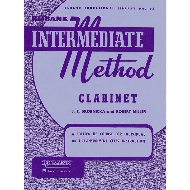 RUBANK INTERMEDIATE METHOD CLARINET
