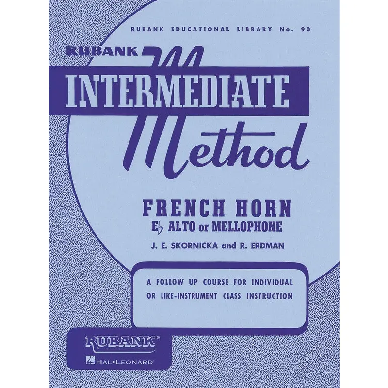 RUBANK INTERMEDIATE METHOD FRENCH HORN