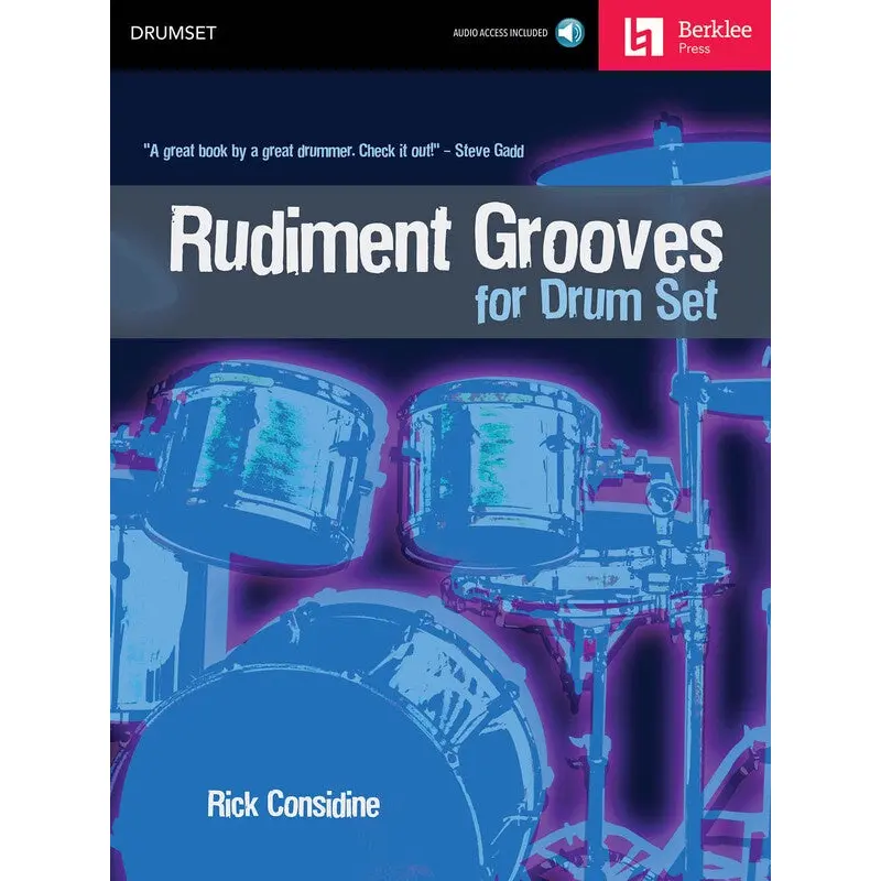 RUDIMENT GROOVES FOR DRUMSET BK/OLA