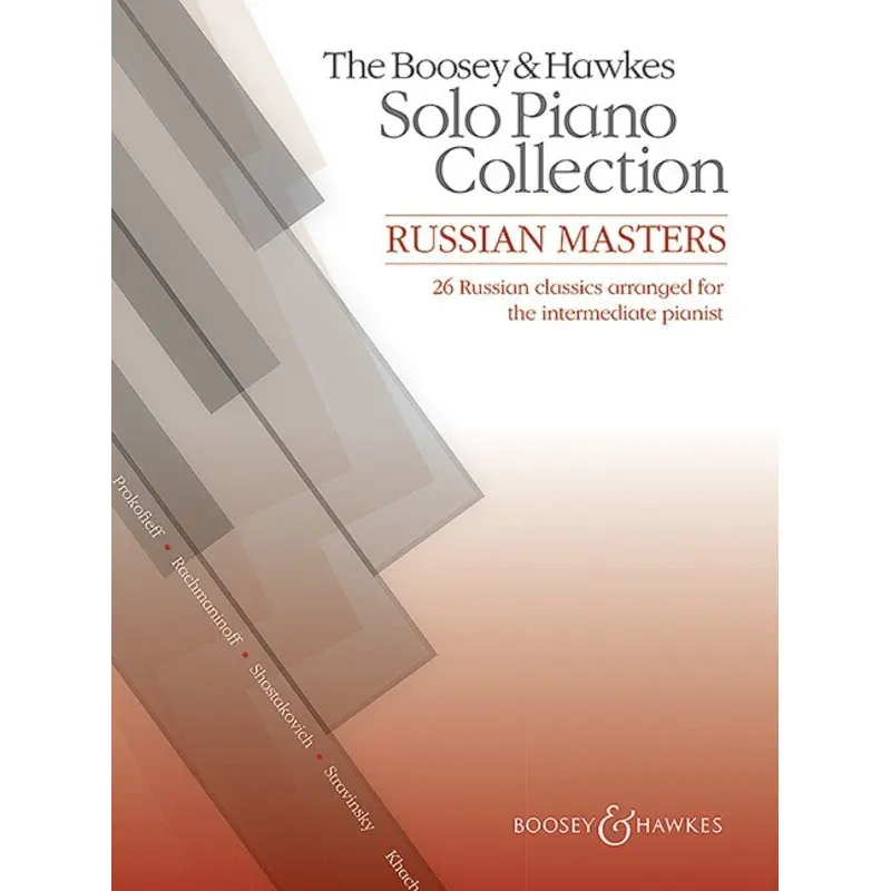 RUSSIAN MASTERS SOLO PIANO COLLECTION