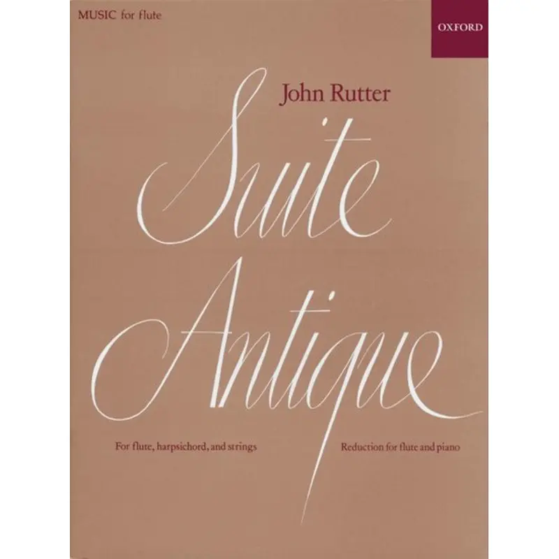 RUTTER - SUITE ANTIQUE FLUTE/PIANO
