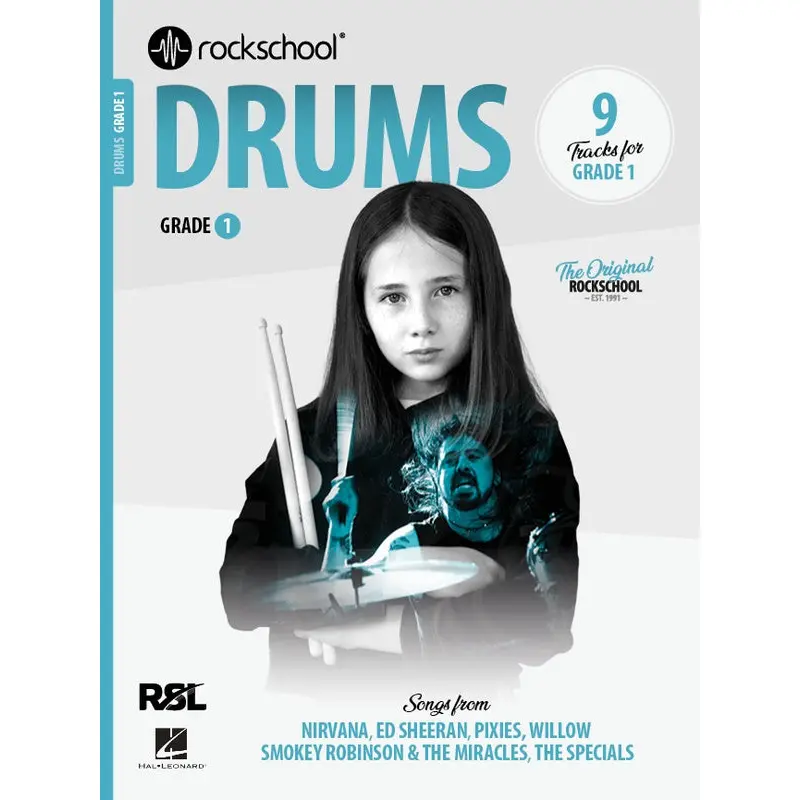 ROCKSCHOOL DRUMS GRADE 1 (2024)