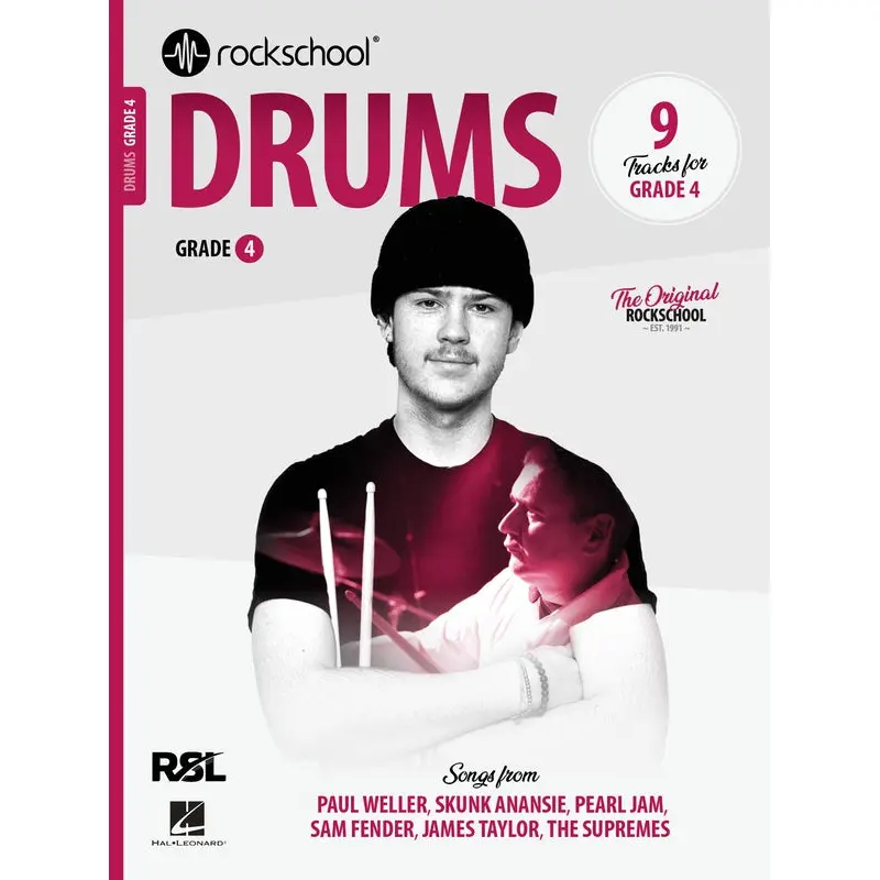 ROCKSCHOOL DRUMS GRADE 4 (2024)