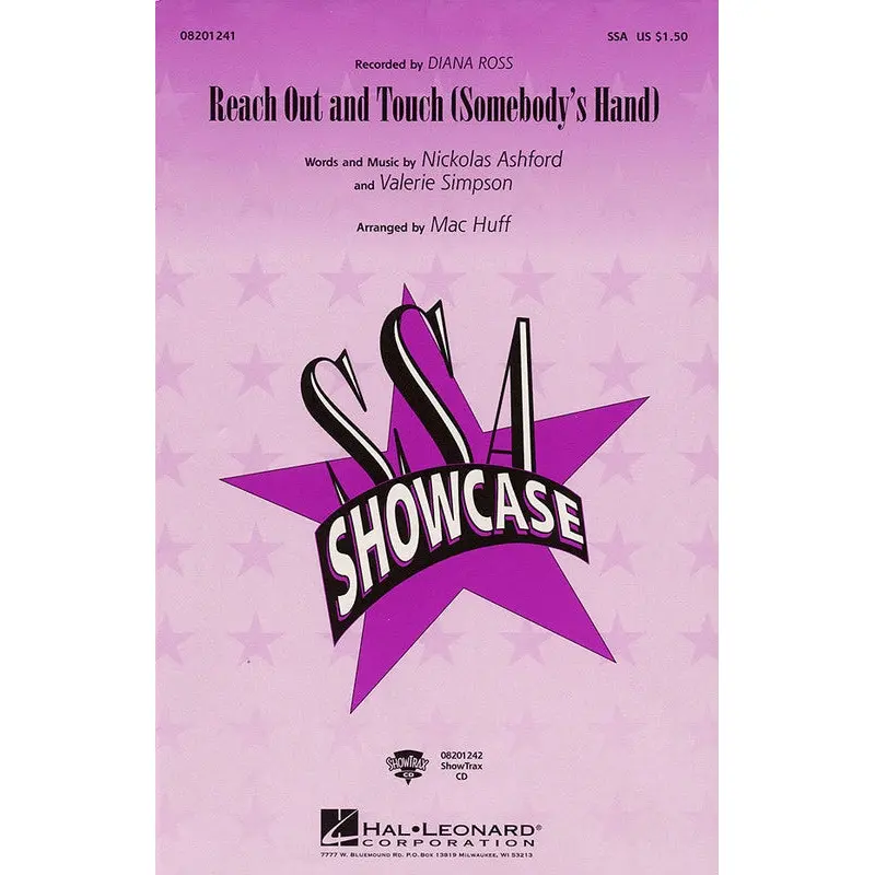 REACH OUT AND TOUCH (SOMEBODYS HAND) SSA