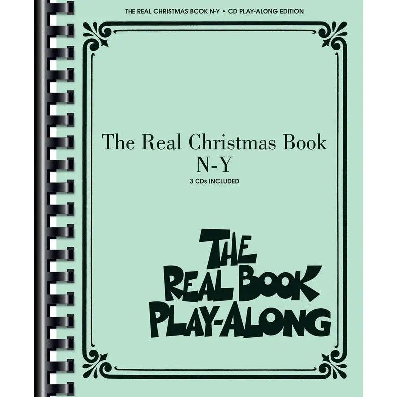 REAL CHRISTMAS BOOK PLAY ALONG VOL  N-Y 3CDS