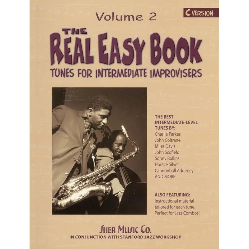 REAL EASY BOOK VOL 2 INTERMED IMPROV C VERS