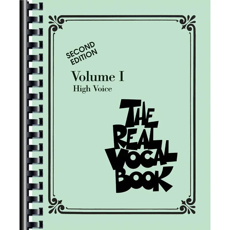 REAL VOCAL BOOK VOL 1 HIGH VOICE