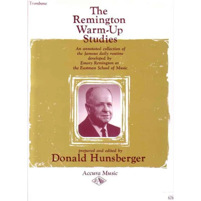 REMINGTON WARM UP STUDIES ED HUNSBERGER