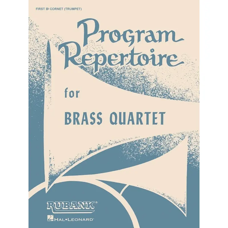 PROGRAM REPERTOIRE BRASS QUARTET TROMBONE/BARITONE BC 4TH PT