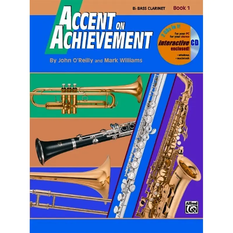 ACCENT ON ACHIEVEMENT BK 1 CLARINET BK/OLA