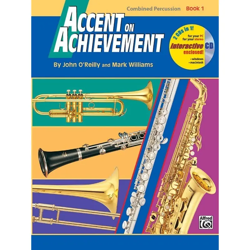 ACCENT ON ACHIEVEMENT BK 1 COMBINED PERCUSSION
