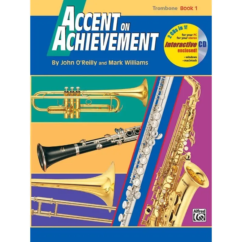 ACCENT ON ACHIEVEMENT BK 1 TROMBONE