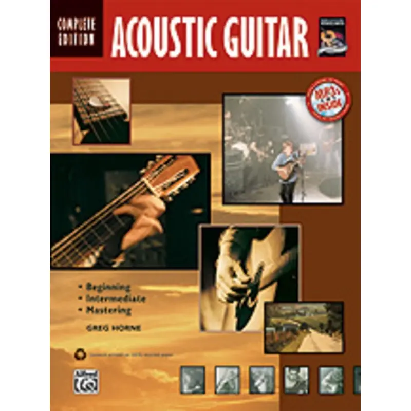 ACOUSTIC GUITAR METHOD COMPLETE EDITION BK/OLA
