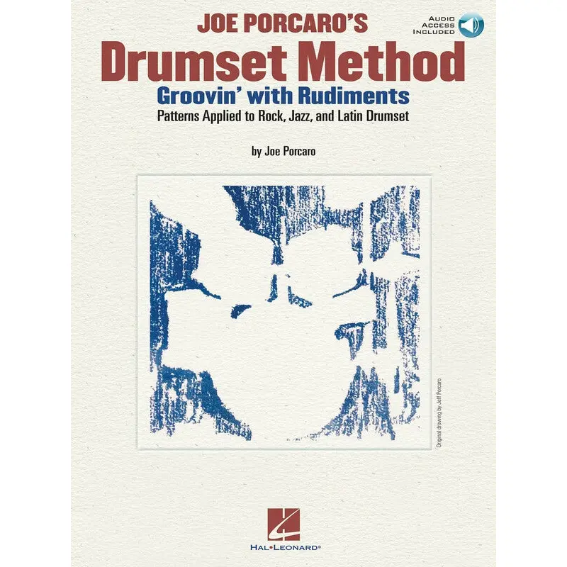 PORCAROS DRUMSET METHOD GROOVIN WITH RUDIMENTS B