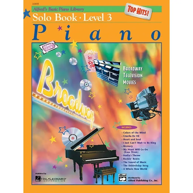 ABPL TOP HITS! SOLO BOOK LEV 3 BK/CD