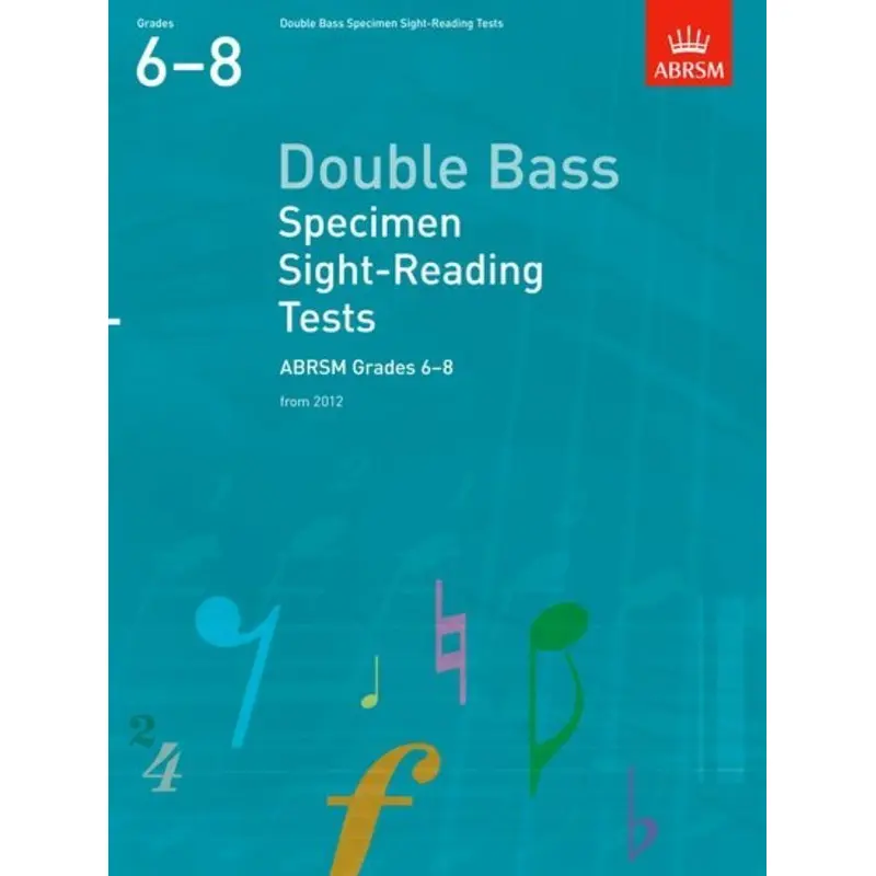ABRSM DOUBLE BASS SCALES & ARPEGGIOS GR 6-8 FROM 2012
