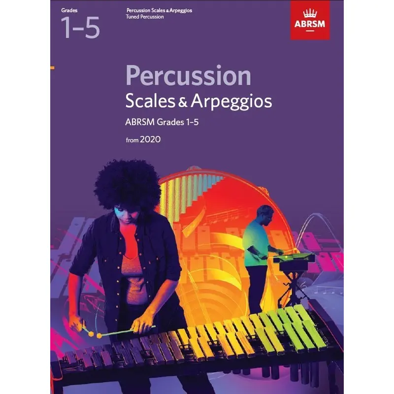 ABRSM PERCUSSION SCALES & ARPEGGIOS GR 1-5