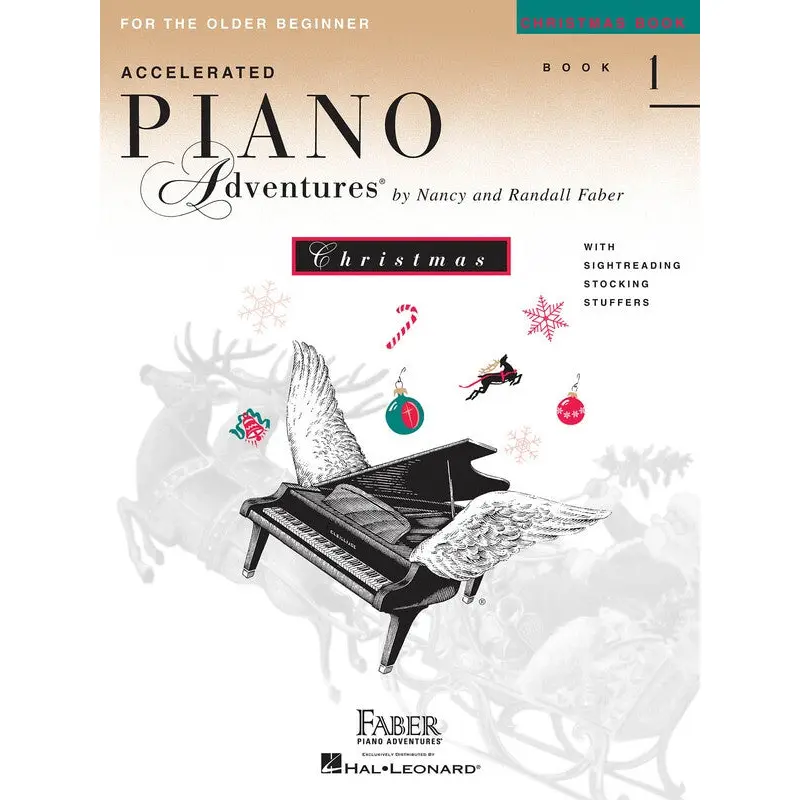 ACCELERATED PIANO ADVENTURES BK 1 CHRISTMAS