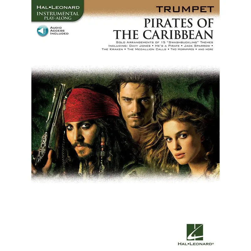 PIRATES OF THE CARIBBEAN FOR TRUMPET BK/OLA