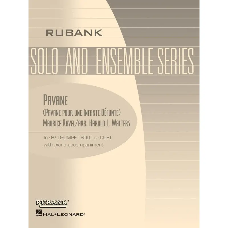 PAVANE POUR UNE INFANTE DEFUNTE TRUMPET/PIANO