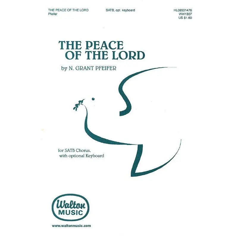 PEACE OF THE LORD SATB