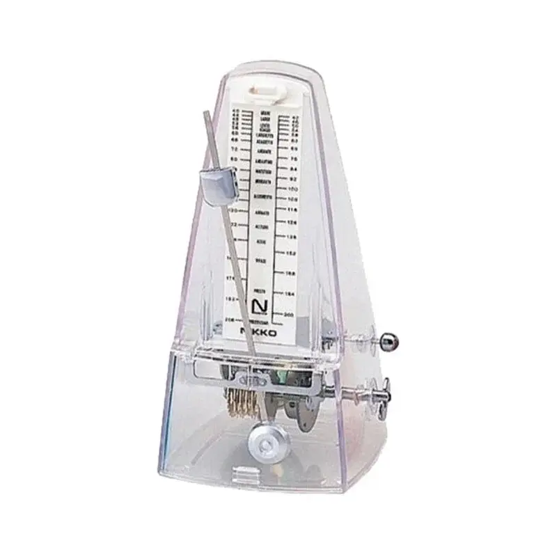 NIKKO METRONOME TRANSPARENT CLEAR