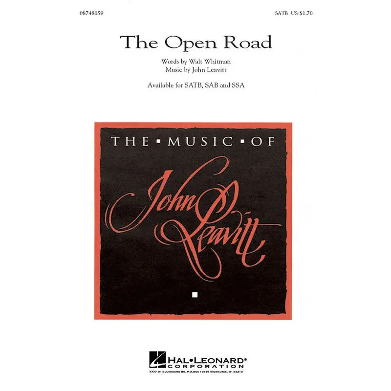 OPEN ROAD SATB