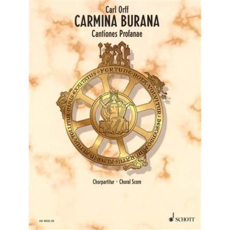 ORFF - CARMINA BURANA CHORAL SCORE