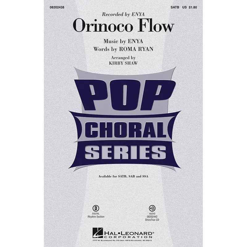 ORINOCO FLOW SATB