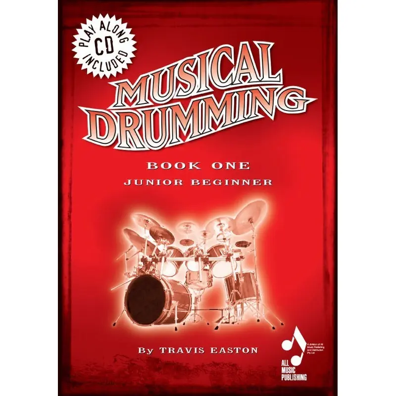 MUSICAL DRUMMING BK 1 JUNIOR TO BEGINNER BK/OLA