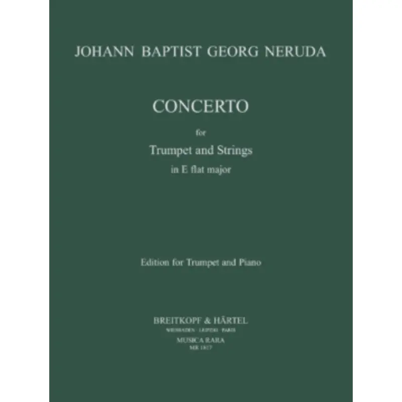 NERUDA - CONCERTO E FLAT TRUMPET/PIANO