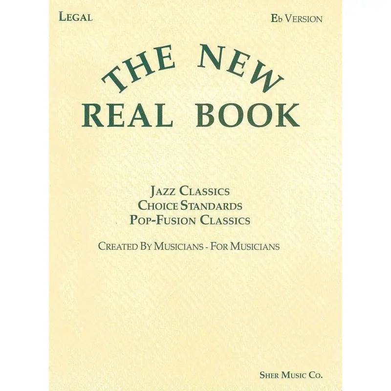 NEW REAL BOOK E FLAT VERSION