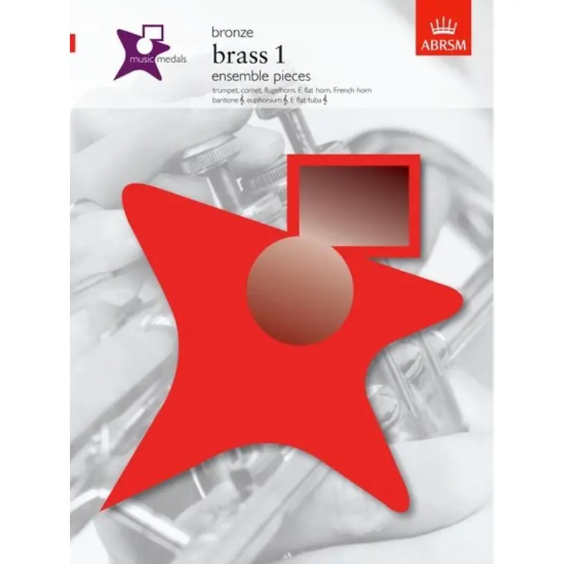 MUSIC MEDALS BRASS 1 ENSEMBLE PIECES BRONZE