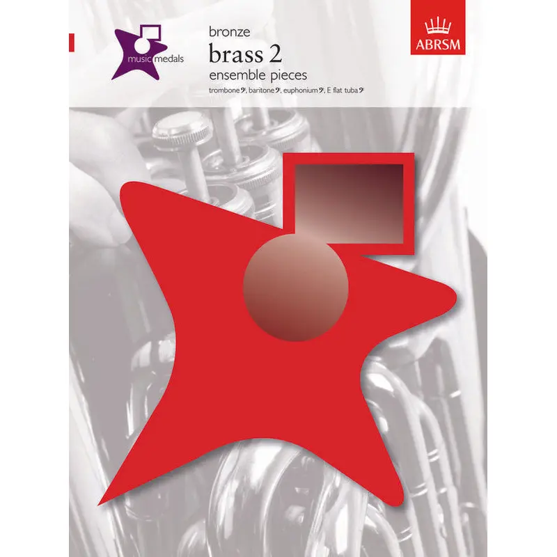 MUSIC MEDALS BRASS 2 ENSEMBLE PIECES BRONZE